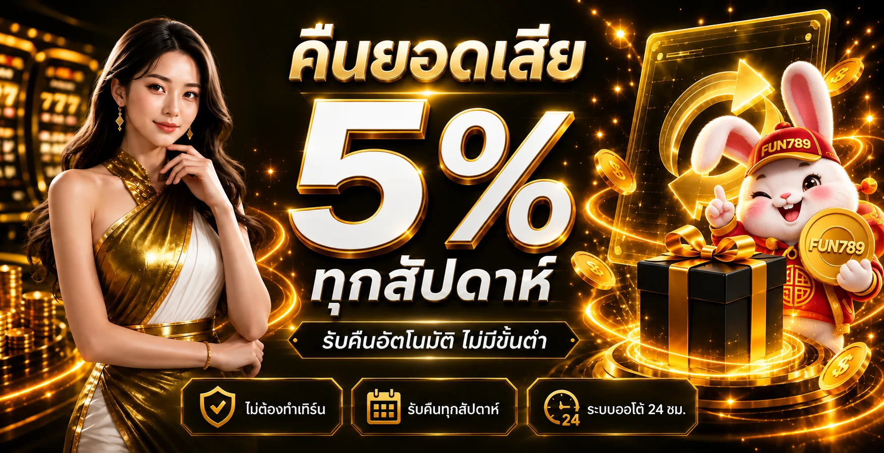 FUN789 ทางเข้าเว็บตรง | สล็อต คาสิโน และแอป FUN789